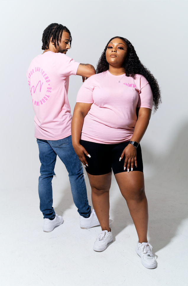 REVAMPED TREND T-SHIRT (PINK/PINK)